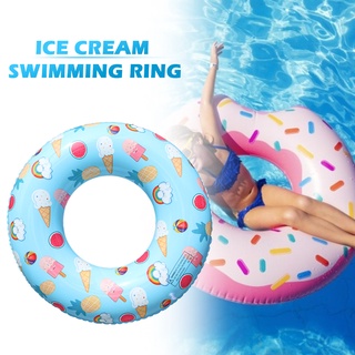 hermoso anillo de natación de seguridad niños adultos flotador círculo verano inflable piscina juguete