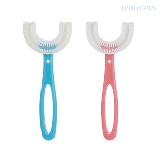 OHM-Cepillo De Dientes De Silicona Manual Para Bebé , Diseño De Yoothbrushing , Cuidado Oral