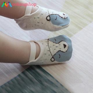 De dibujos animados bebé barco calcetines de algodón calcetines antideslizantes calcetines niño calcetines MSOP