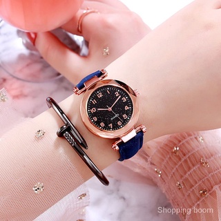 🔥 Nave hoy 🔥Shuxia Fashion Fashion Lady elegante reloj cuadrado femenino estudiante Simple personalidad estrellada concepto reloj de cuarzo