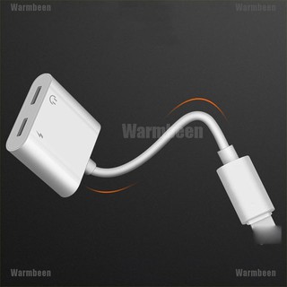 Warmbeen 2in1 Dual Lightning adaptador de carga divisor de Audio Cable iPhone 7 7Plus 8 X