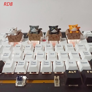 RDB Custom Cartoon Anime Cat Keycap Bottom Backlit Keycaps Gift Keyboard KeyCap Cap (1)