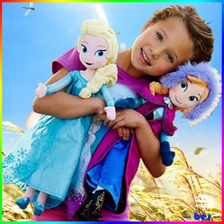 muñecos de princesa frozen de 40/50 cm de princesa elsa muñecas de juguete de peluche para niños regalo de cumpleaños