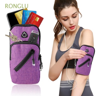 Ronglu Bolsa Vertical Para Celular/cartera De Cintura Para deportes/bolsas Para Celular/bolsas multicolores
