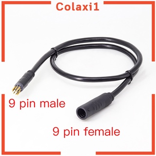 [COLAXI1] Motor convertir Cable de extensión de 9 pines línea de conversión conector impermeable
