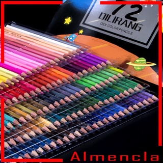 [ALMENCLA] Juego de lápices de colores profesionales de 72 colores para colorear pintura de alta calidad (8)
