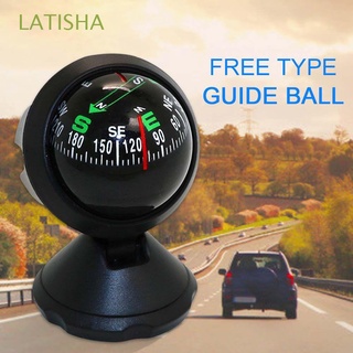 LATISHA Multifunction Car Compass ABS Pocket Dashboard Car Mount Navigation Universal Outdoor Car Interior Accessories Hiking Accessories Camping Mini Ball Compass
