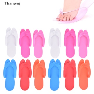 [tai] 12 pares de zapatillas de espuma desechables salon spa pedicura sandalias de espuma slippper sdg (8)