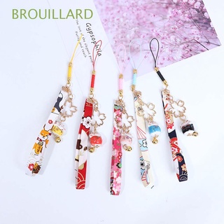 BROUILLARD Cartoon Mobile Phone Lanyard Gift for Women Cell Phone Lanyard Mobile Phone Strap Anti-Lost For Mobile Phone Case Flower Cat Daisy Hang Rope Mobile Phone Accessories/Multicolor
