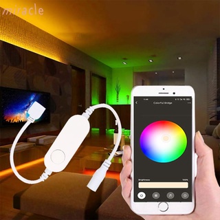 miracle-tuya 3.0 zigbee smart RGB Light strip 5-24V LED Controlador/WiFi Luz De Smartphones Para Google Home Alexa