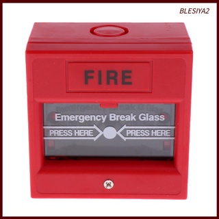 [BLESIYA2] Alarma De Emergencia Para Puerta , Seguridad Para El Hogar , Cristal , Botón De , Color Rojo