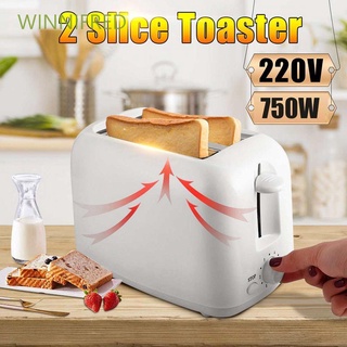 WINNIFRED 220-240V sandwichera automática para hornear|Toasters oficina 2 dientes desayuno enchufe de la ue hogar pan aparatos de cocina/Multicolor