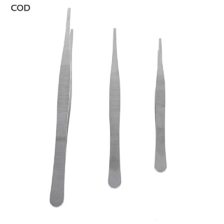 [cod] mejores pinzas de acero inoxidable de precisión dental médica largas y rectas pinzas calientes