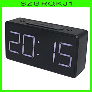 [BBNS] Reloj electrónico Simple Digital eléctrico reloj estudiante despertador blanco