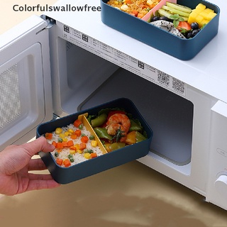 Colorfulswallowfree Portable Lunch Box For Kids School Microwave Plastic Bento Box Food Container Y BELLE