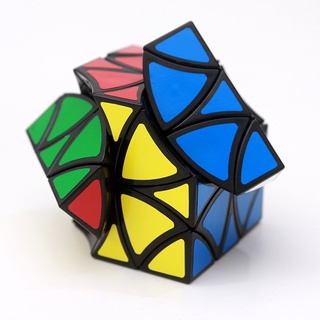 [azul mariposa fondo negro cubo de rubik] trébol de cuatro hojas para niños educativo en forma especial juguetes de competencia (5)