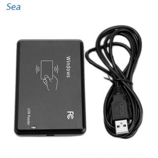 Sea 125Khz USB RFID Sensor De Proximidad Sin Contacto Lector De Tarjetas De Identificación Inteligente EM4100