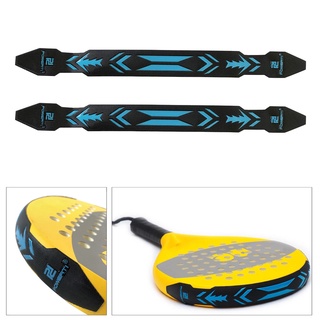 1 par de cinta de tenis de pádel 3d/protección para la cabeza de playa/protector de raqueta de tenis