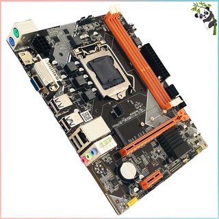 H61 para placa base integrada juego de gráficos para Intel Core I7/i5/i3/Pentium/Celeron Desktop USB 3.0 VGA DVI HDMI compatible (7)