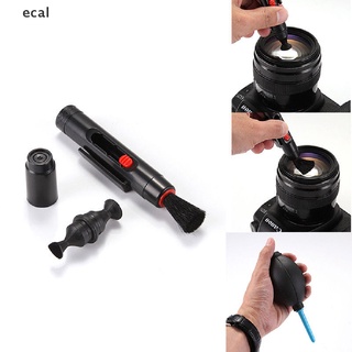 ecal 3 in 1 Lens Cleaning Cleaner Dust Pen Blower Cloth Kit For DSLR VCR Camera CL