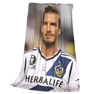 David Beckham futbolista personalizado sofá manta Ultra suave y cálida mantas para sofá/cama/exterior (127x102cm/ 153x127cm/ 204x153 cm)