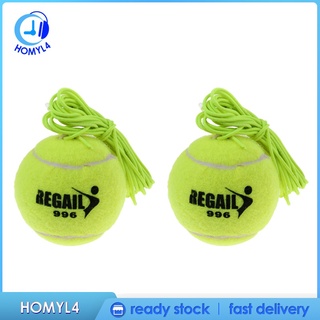 (Trend Sports) 2 paquete De pelota De tenis durable con cuerda Elástica Para entrenamiento De tenis