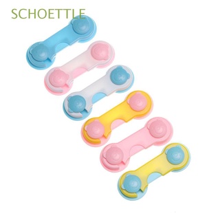 SCHOETTLE Portable Baby Cabinet Lock High quality Children Security Protector Safety Door Lock Anti-theft Anti-pinch Cupboard Cartoon Baby Care Wardrobe Infant Safety Lock