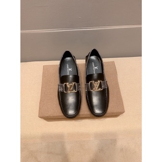 LV Louis Vuitton Zapatos De Cuero De Lujo Para Hombre v1783