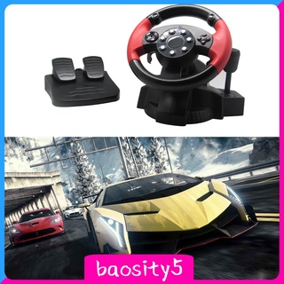 [Baosity5] simulador de carreras vibración PC volante y pedales para PS3/PS2
