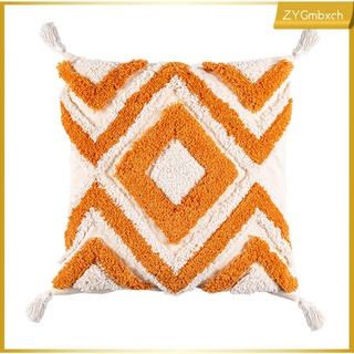 Throw Pillow Covers Tufted Pillowcases for Couch Sofa Bed Home Farmhouse