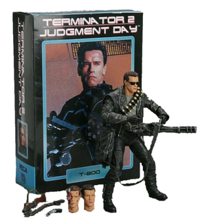 NECA Terminator 2 día del juicio T-800 Arnold Schwarzenegger figura de acción