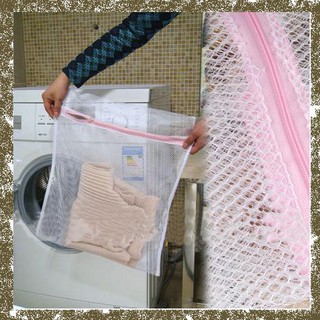 Keration bolsa de lavado de malla para lavandería, ahorro de lavado, ayuda de lavado, cuidado de lencería, cremallera (2)
