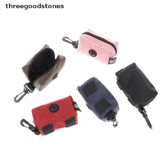 [threegoodstones] soporte para bolsa de caca para perros, cachorro, basura, bolsas dispensadoras de bolsas al aire libre caliente