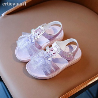Sandalias de princesa de suela suave para niñas de 3-12 años antideslizantes verano 2021 nuevos zapatos pr para niños grandes (2)