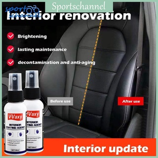 v-vaxy 50ml limpiador interior del coche cuero plástico panel de la puerta agente de espuma