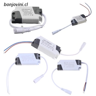 bo.cl controlador led ac85-265v 1-3/4-7/8-12/12-18/18-25w iluminación transformador de luz del panel