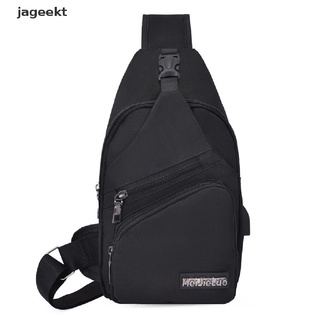 jageekt nylon cintura packs sling bag crossbody al aire libre hombro pecho picnic lona pack cl