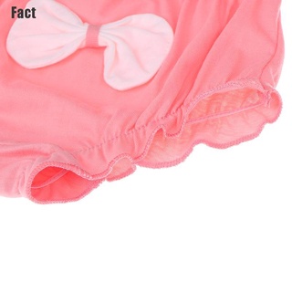 [Interfunfact] Bebé niña bebé entrenamiento pantalones bragas pañales de tela niños gran arco ropa interior [caliente] (7)