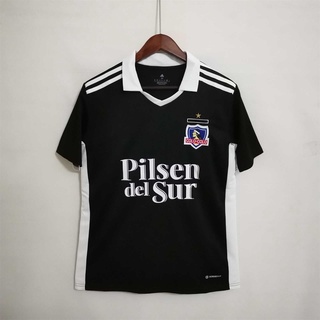 2022 2023 Colo Visitante Negro Camiseta De Fútbol