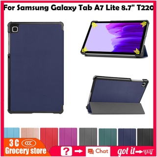 Funda De Piel De Lujo Para Samsung Galaxy Tab A7 Lite 8.7 In T220 T225