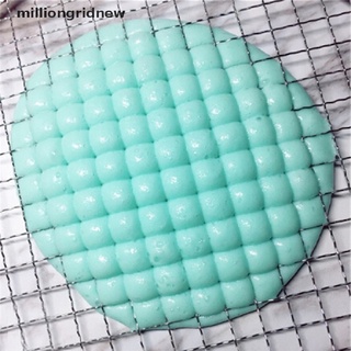 [milliongridnew] diy teclado de metal herramienta de red para niños forma esponjosa cristal suelo kit transparente floam masilla crema (8)