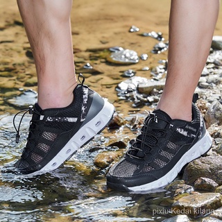 Nuevos zapatos al aire libre de los hombres de las mujeres antideslizante zapatos de senderismo resistente al desgaste zapatos de senderismo transpirable y cómodo 35-46 QZkk