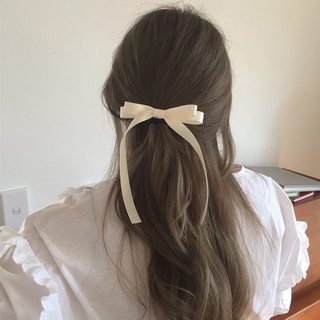 Chica arco diadema larga moda seda bufanda cinta accesorios para el cabello