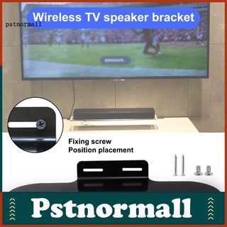 Pstnormall Durable soporte de pared multifuncional TV altavoz soporte ahorro de espacio