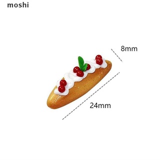 moshi 1/12 casa de muñecas miniatura comida desayuno snack postre fruta tostada juguetes de cocina.