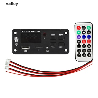 Valley Amplificador MP3 Placa Decodificadora Pantalla A Color Coche Reproductor MP3 Módulo De Grabación USB CL