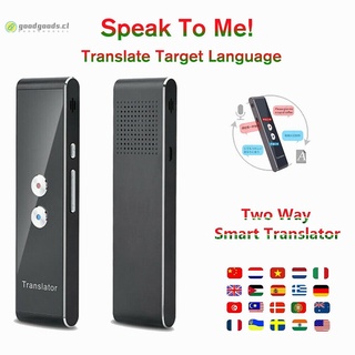 Traductor Inteligente Instantáneo En Tiempo Real Portátil Idiomas De Voz