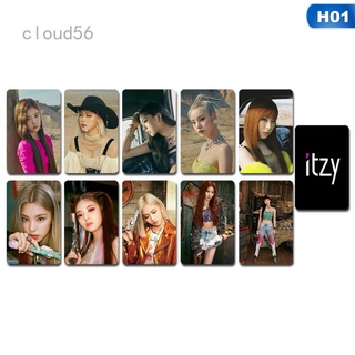 itzy not shy 2o mini álbum tarjetas kpop lomo tarjeta itzy hd tarjetas fotográficas