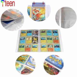 tteen 324Pcs Titular Colecciones Pokemon Tarjetas Álbum Libro Personajes Mapa Carpeta Superior Lista Cargada Juguete Regalo Para Niño