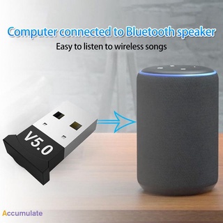 V5.0 Wireless USB Bluetooth 5.0 Adapter Bluetooth Dongle Music Receiver Adapter Bluetooth Transmitter For PC AC